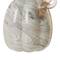 Glitzhome® Gray Marble Glass Pumpkin Set